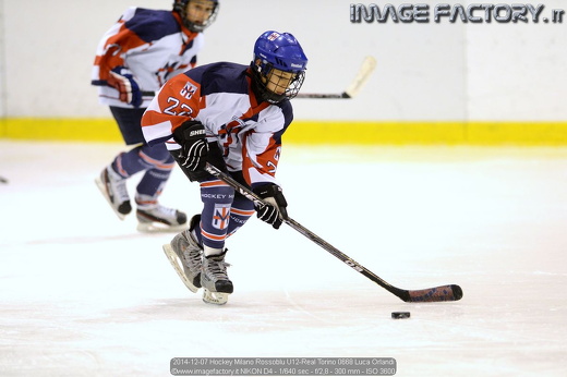 2014-12-07 Hockey Milano Rossoblu U12-Real Torino 0668 Luca Orlandi